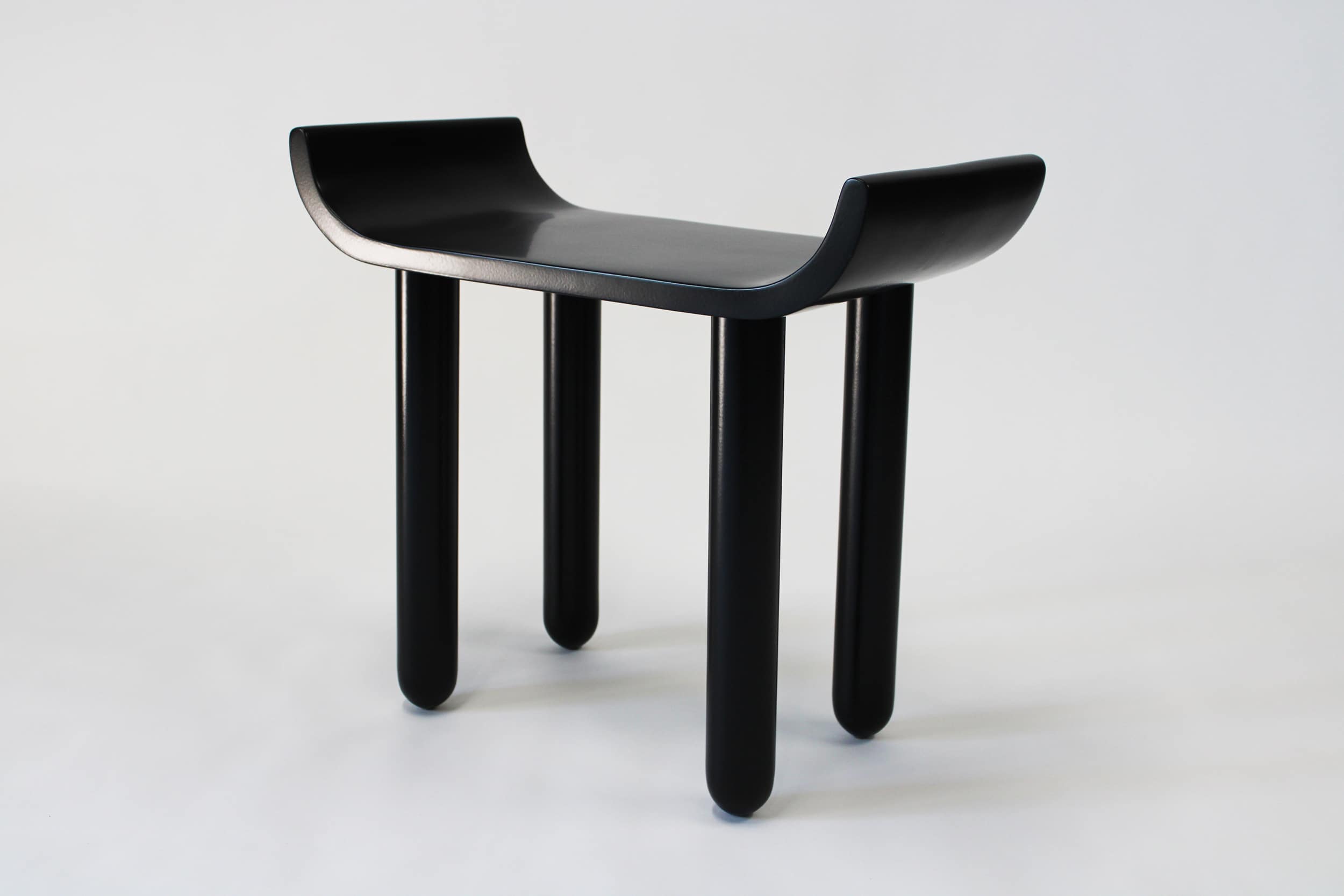 Binome_Tabouret Sledge noir