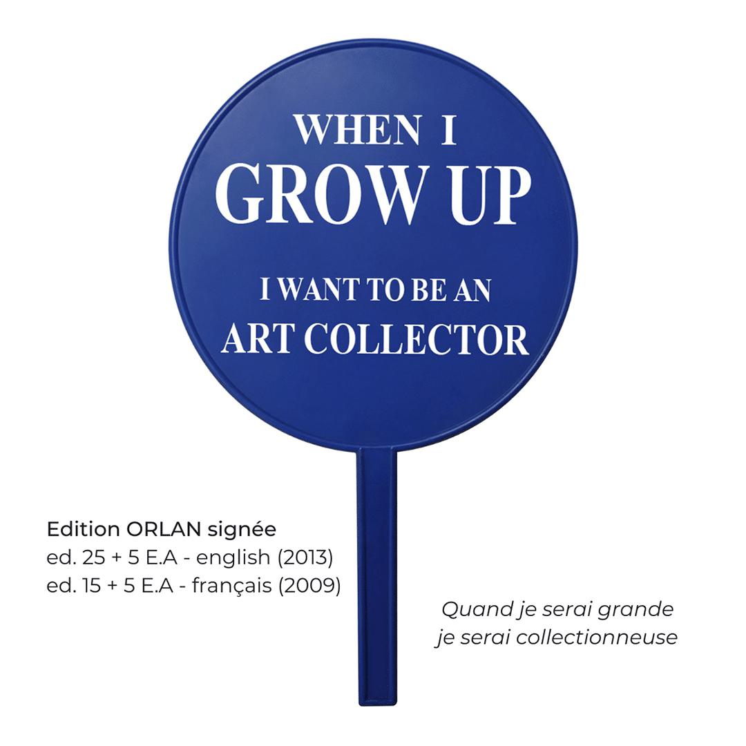 ORLAN_When I Grow Up I Want to be an art collector - site