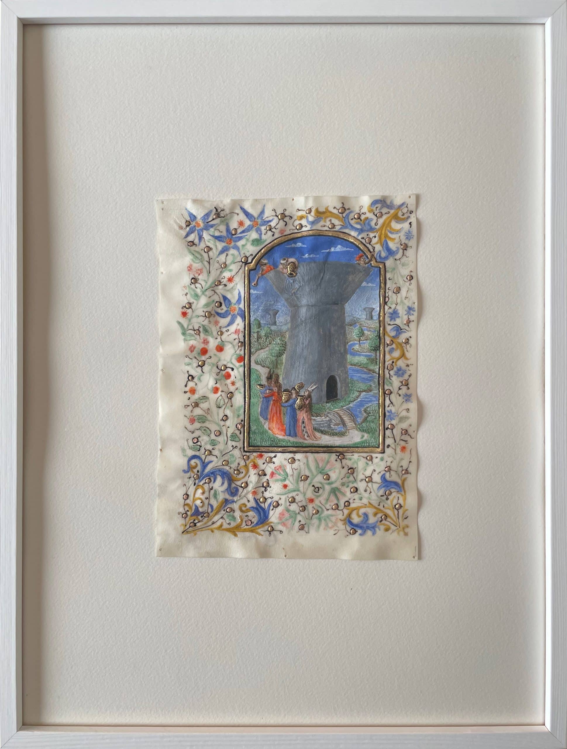 MaloCHAPUY_Enluminure-3_30x40cm_encadre