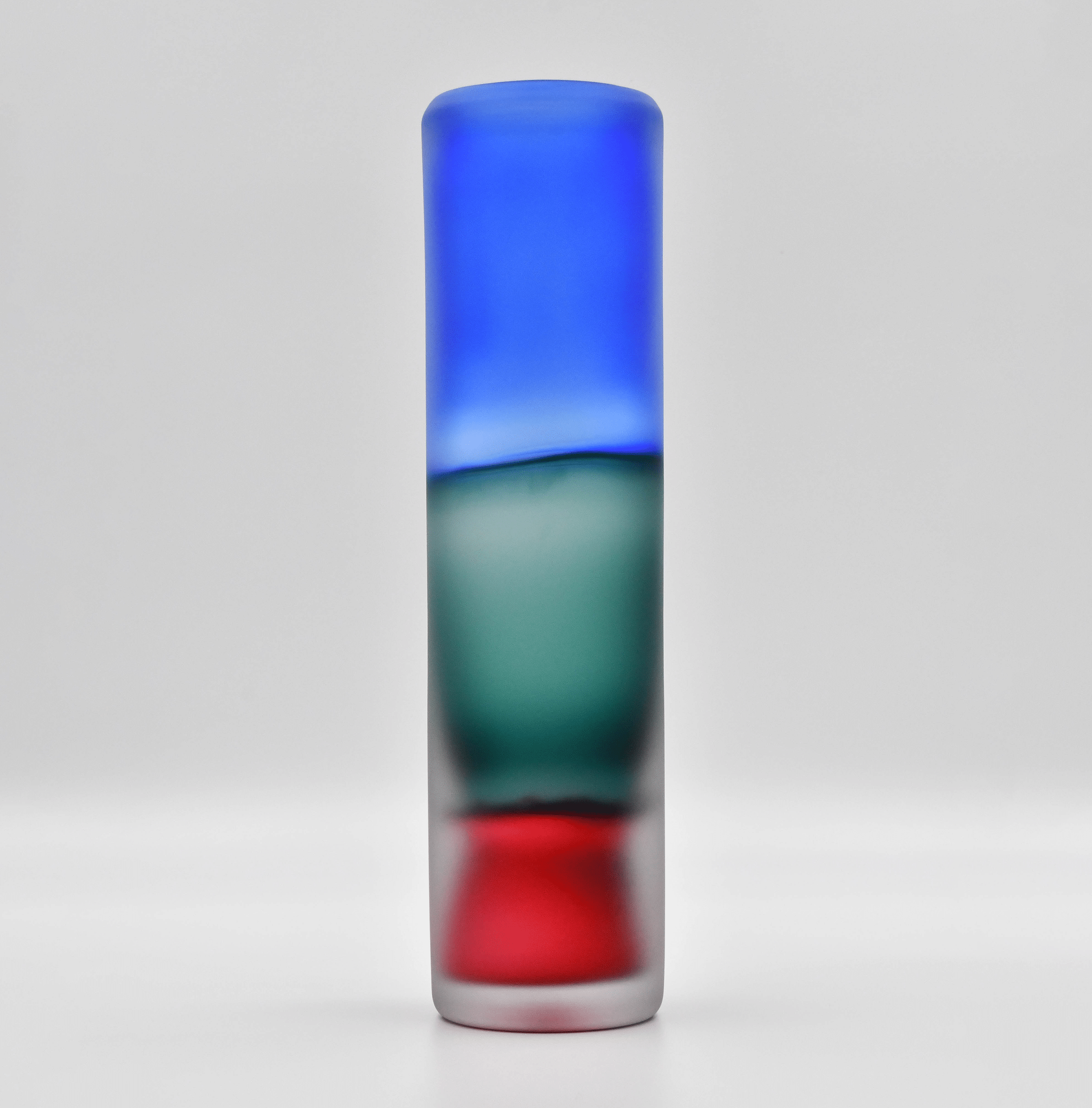Laura Sattin_Accordi_Sari blue-Pine tree green-Ruby red